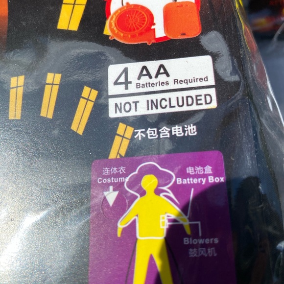 Plague doctor inflatable comedy Halloween costume - Picture 7 of 13